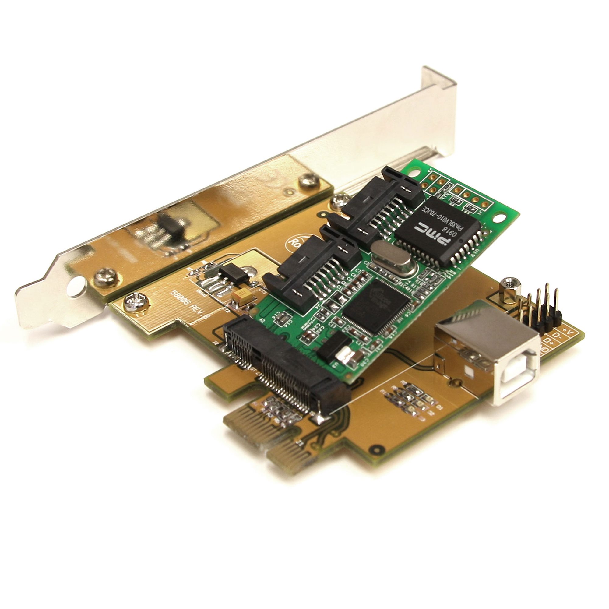 pex2mpex StarTech.com 1 Port PCIe PCI Express to Mini PCI Express Card Adapter