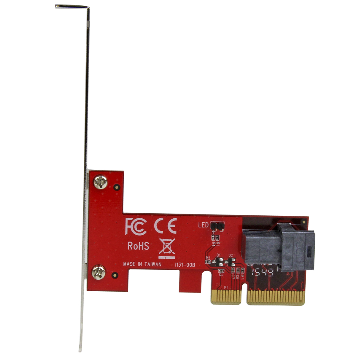 pex4sff8643 StarTech.com 2.5 in Adapter 81 x 44 x 18 mm PCIe
