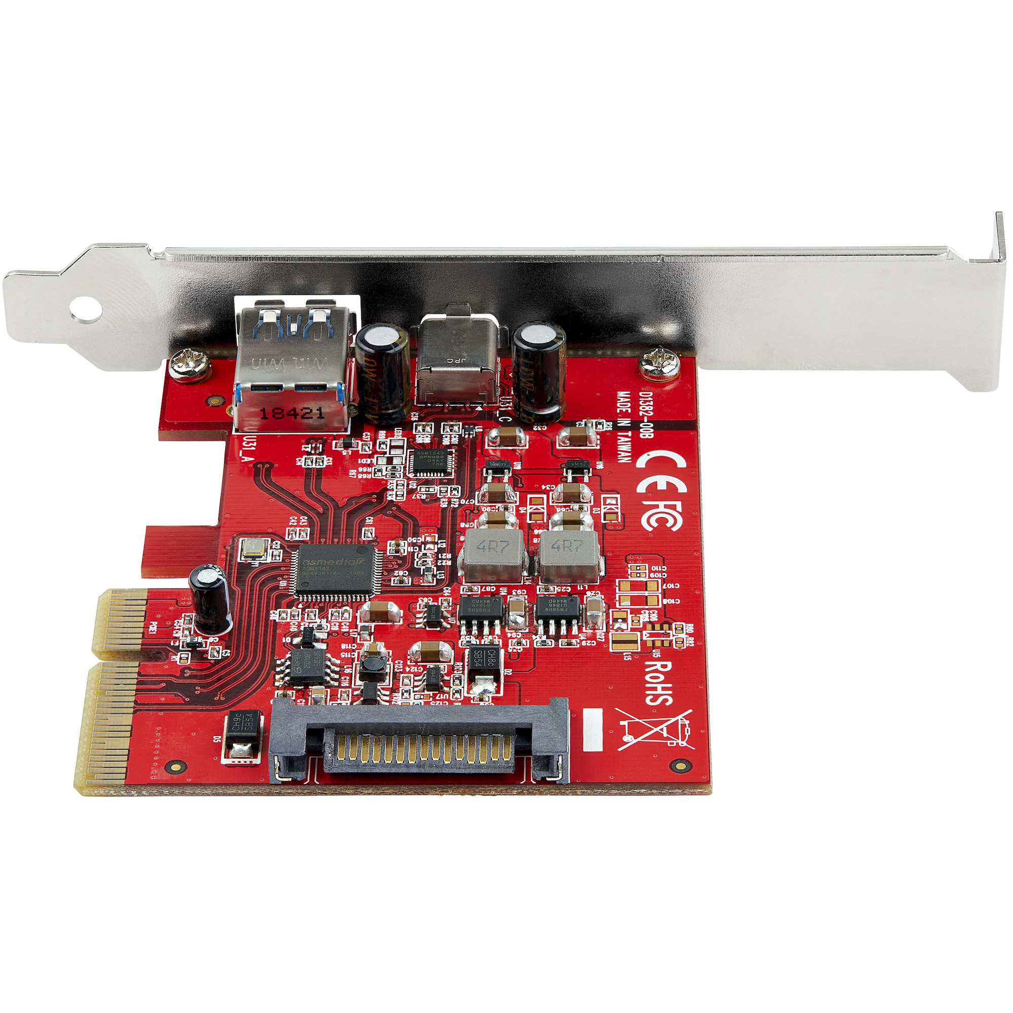 pexusb311ac3 StarTech.com 2 Port USB Card, PCIe, USB 3.1