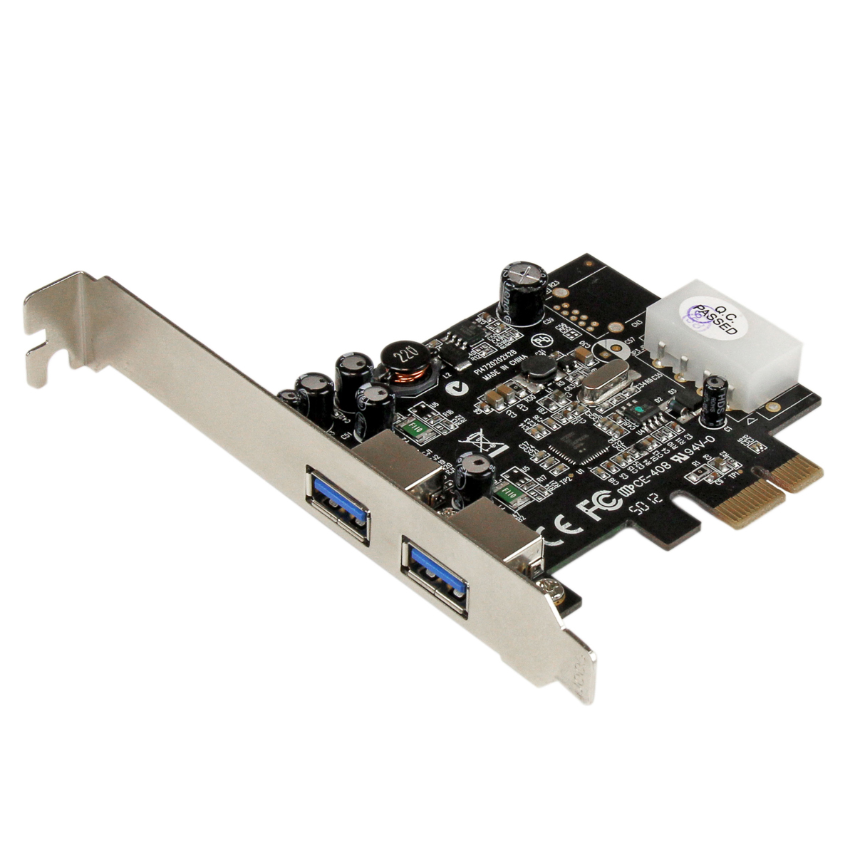 StarTech.com 2 Port USB Card, PCIe, USB 3.0