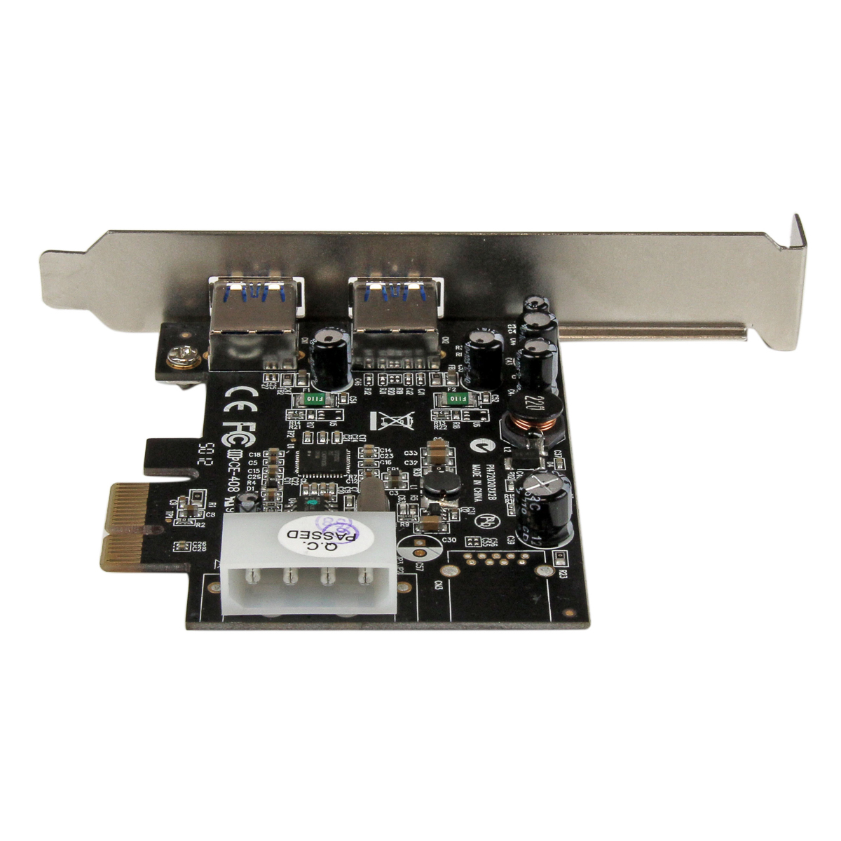 pexusb3s25 StarTech.com 2 Port USB Card, PCIe, USB 3.0