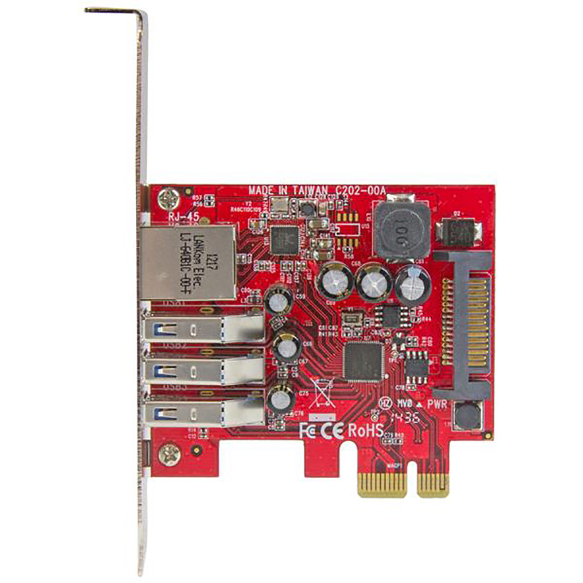 pexusb3s3ge StarTech.com 3 Port USB Card, PCI, USB 3.0