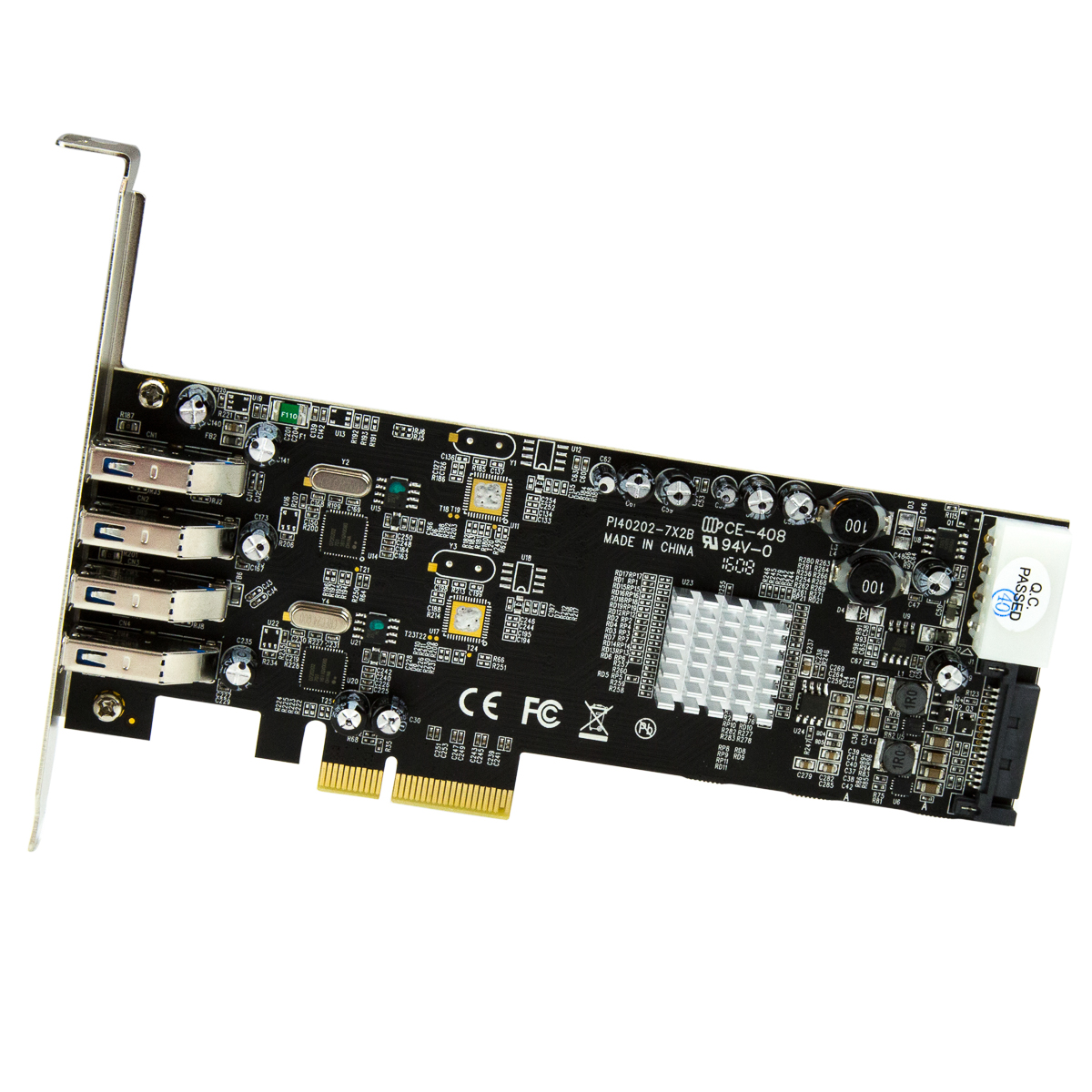pexusb3s42v StarTech.com 4 Port USB Card, PCIe, USB 3.0