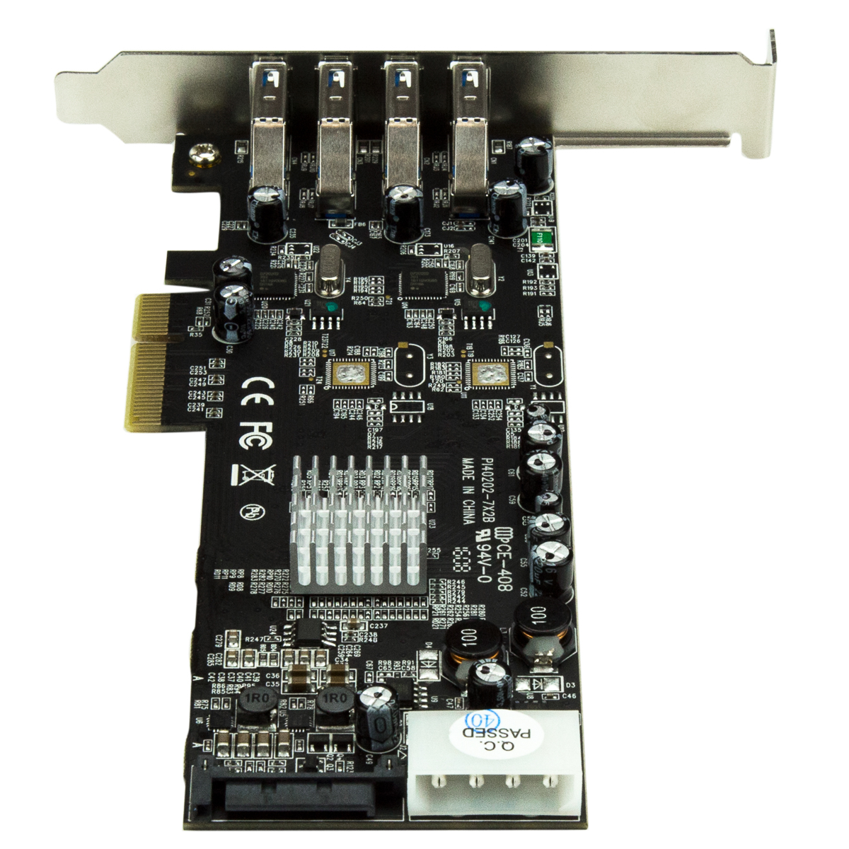 pexusb3s42v StarTech.com 4 Port USB Card, PCIe, USB 3.0