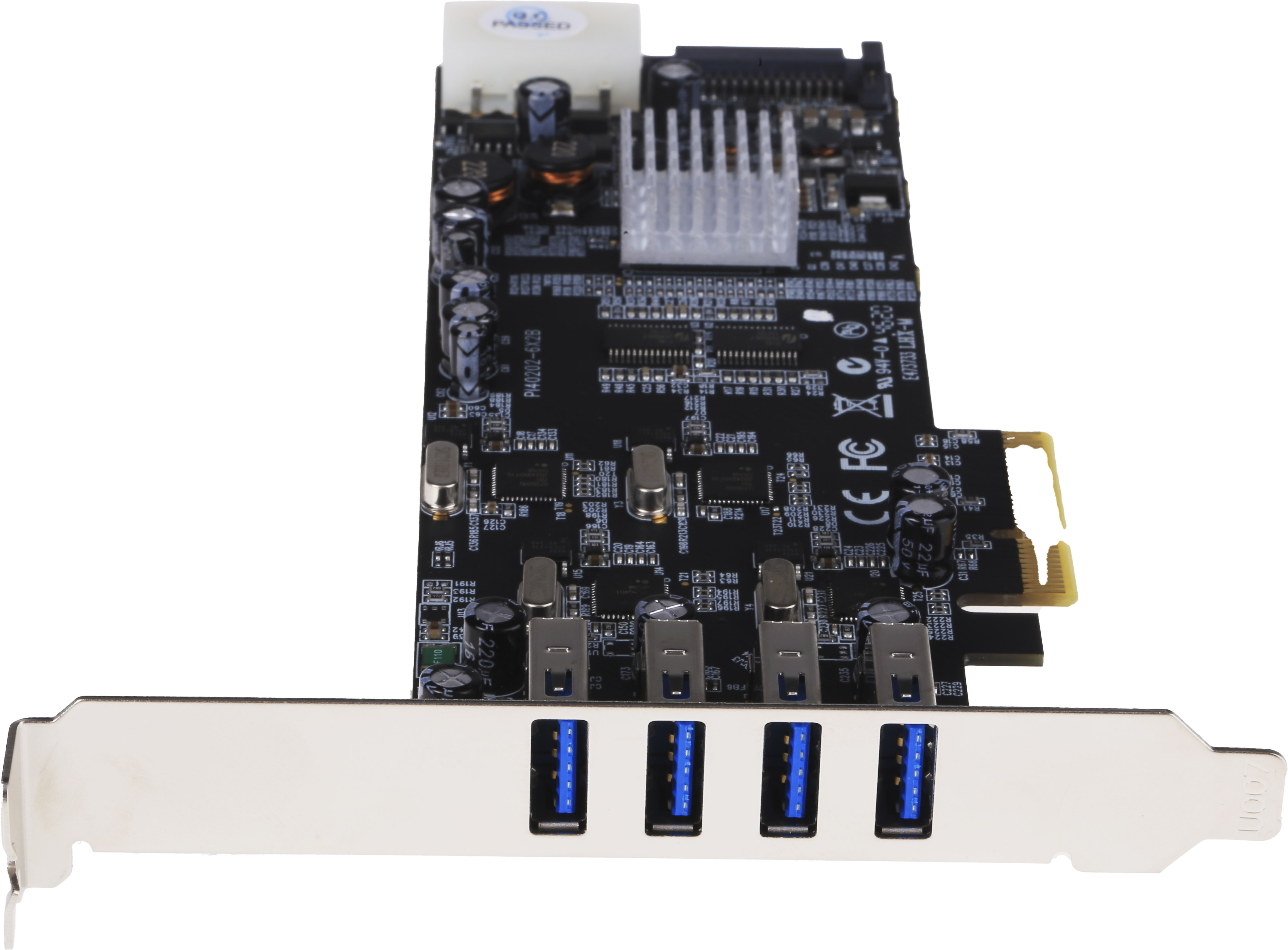 pexusb3s44v StarTech.com 4 Port USB Card, PCIe, USB 3.0