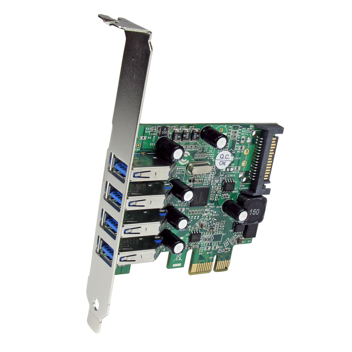 pexusb3s4v StarTech.com 4 Port USB Card, PCIe, USB 3.0
