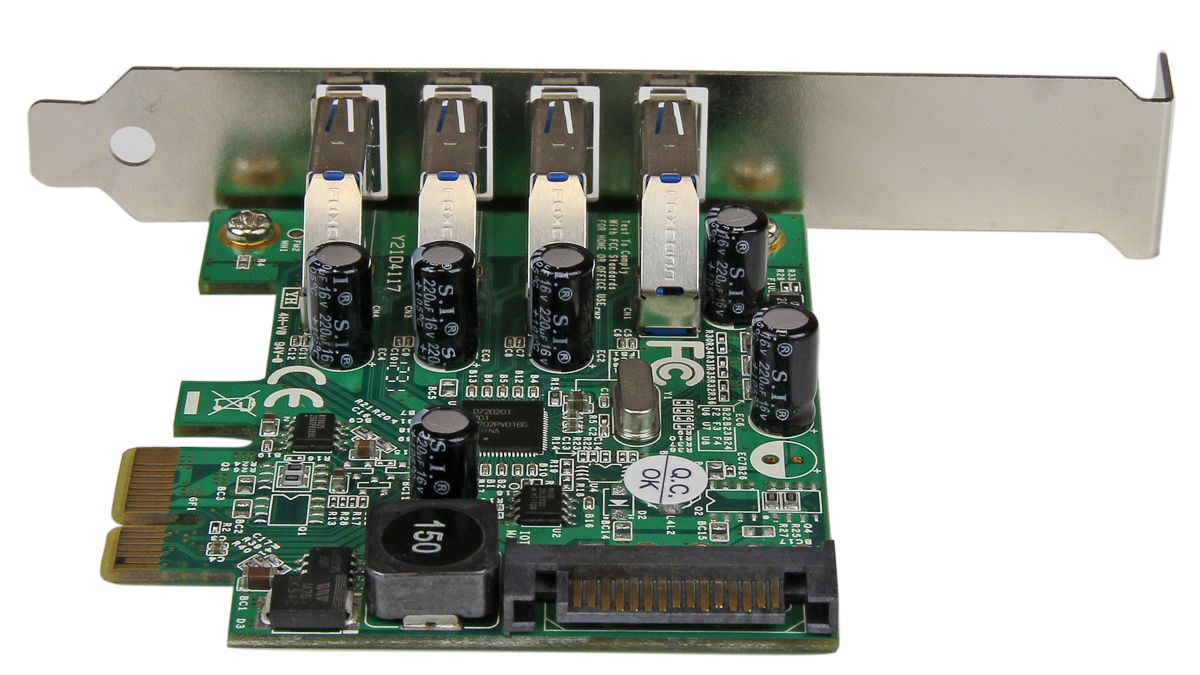 pexusb3s4v StarTech.com 4 Port USB Card, PCIe, USB 3.0