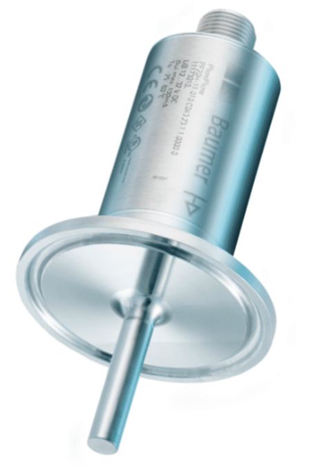 Baumer PF20H Series Flow Sensor for Liquid, 10cm/s Min, 400cm/s Max