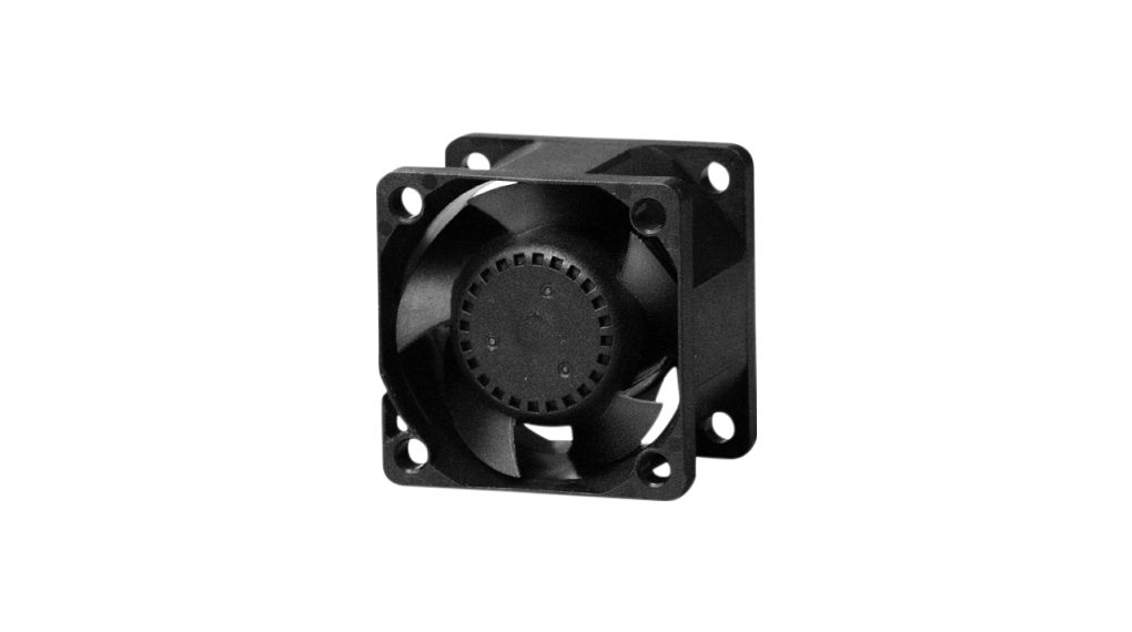 Sunon Axial Fan, 12V dc, 23 cfm, 7.49 W, 624 mA Max 38 mm 38mm 28 mm