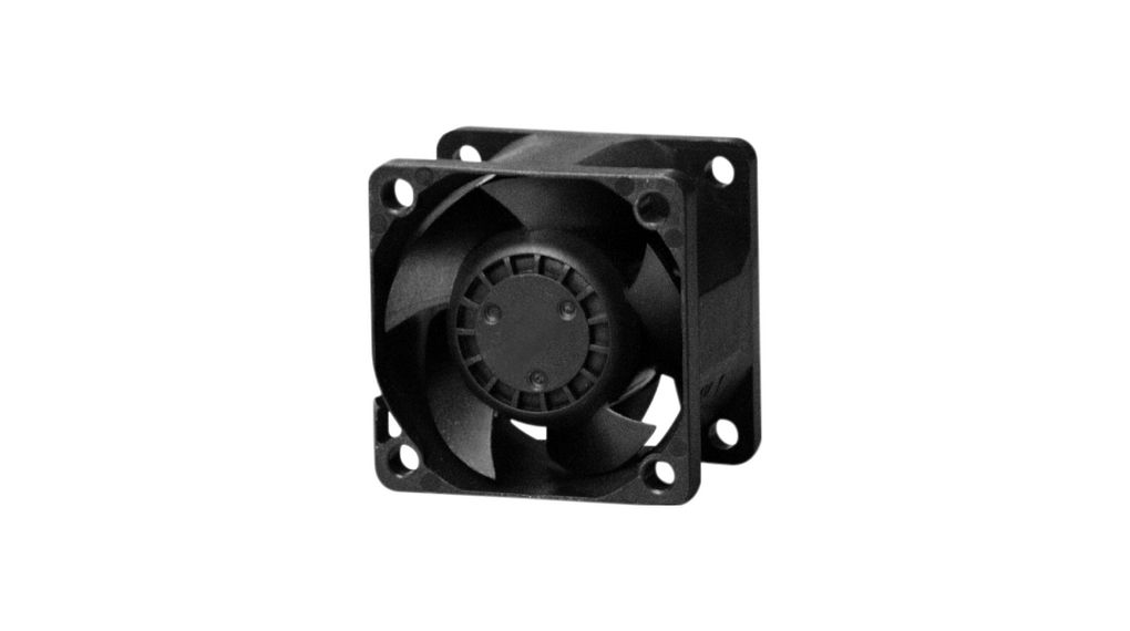 Sunon Axial Fan, 12V dc, 27.6 cfm, 12.42 W, 1.035 A Max 40 mm 40mm 28 mm