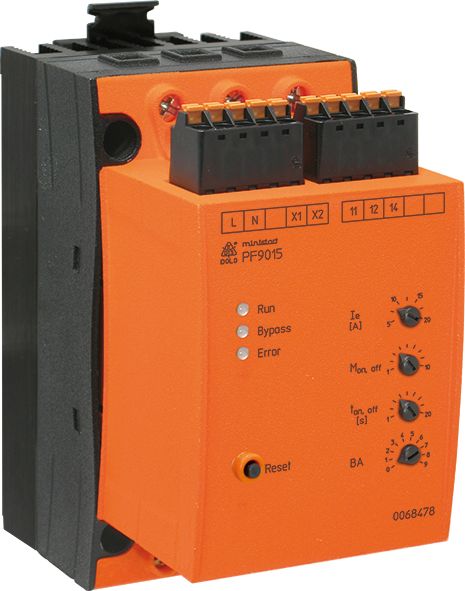 Dold PF 9015 Motor Starter, Soft Start, 200V, 7.5 kW, 3 Phase, IP40, IP20