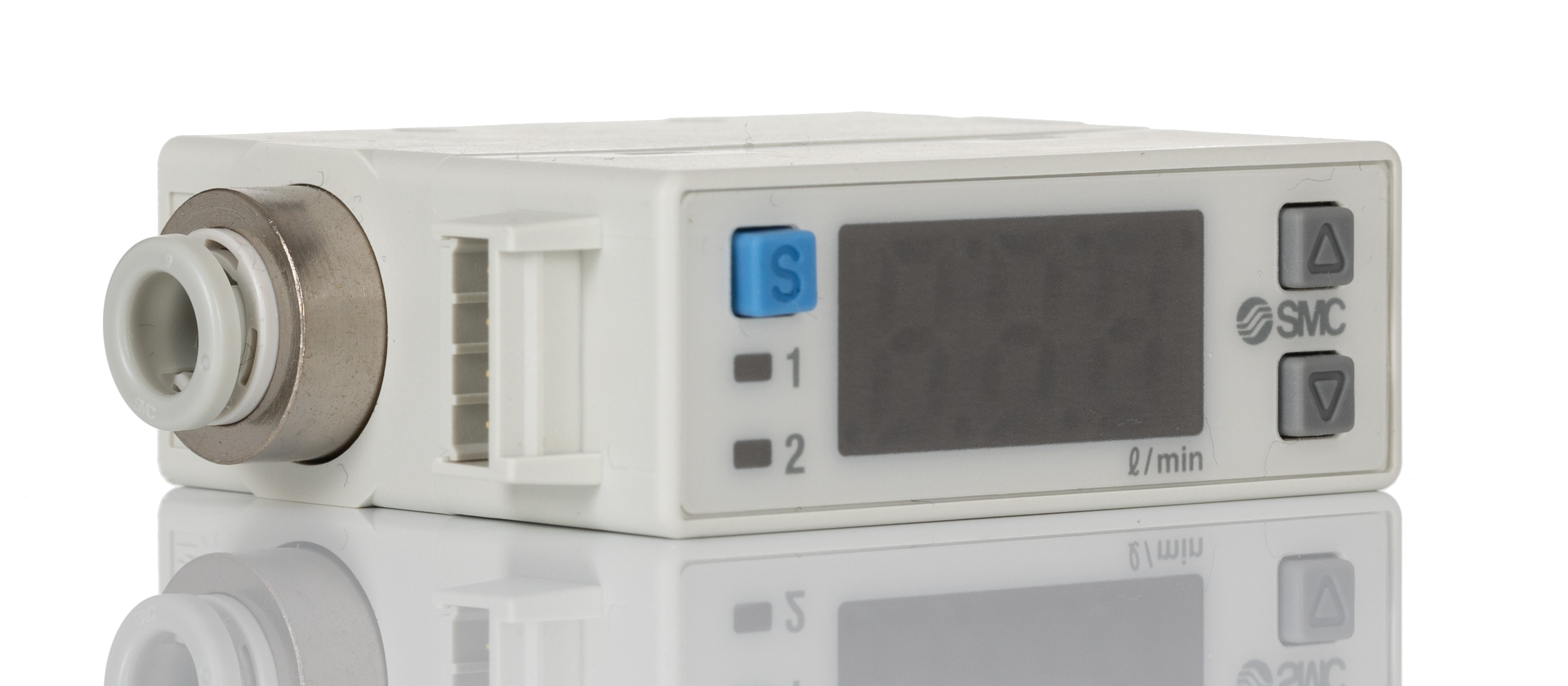 pfm710-c6-e SMC Flow Controller, 10 L/min 24 V