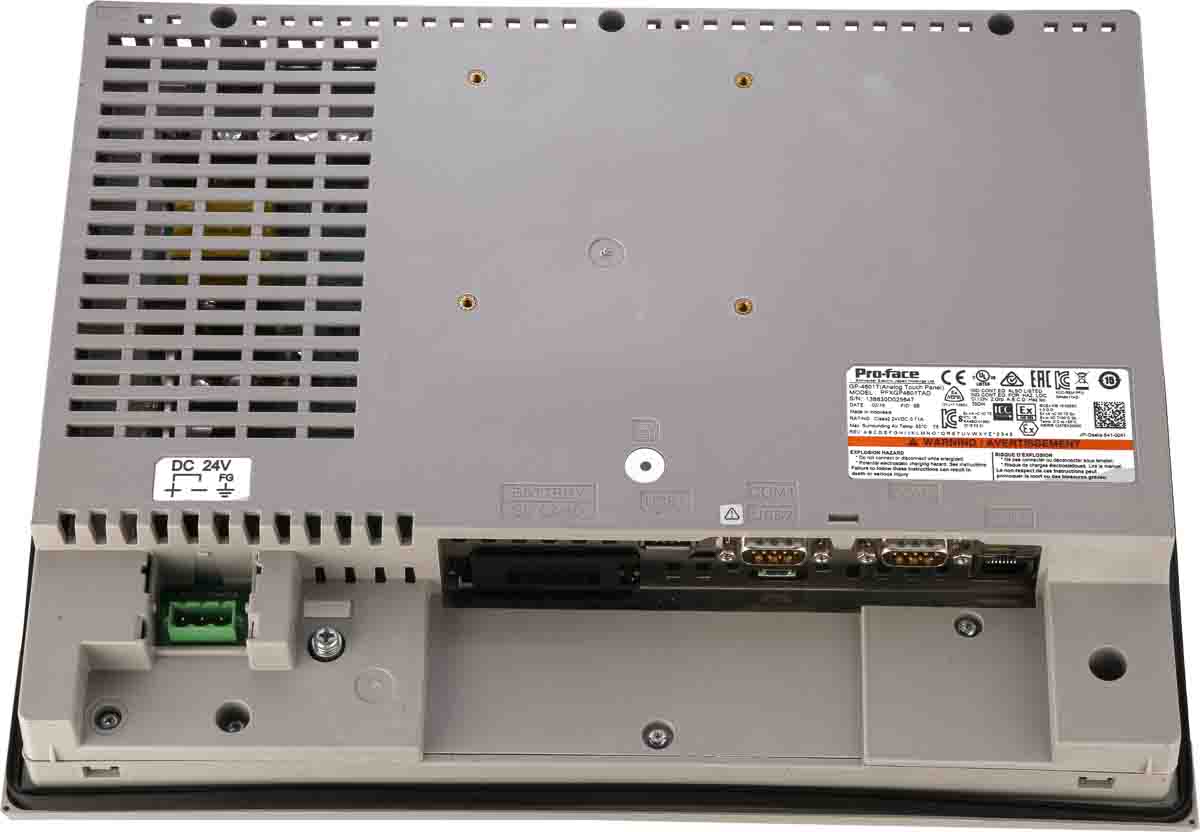 pfxgp4601tad Pro-face GP4000 Series Touch Screen HMI - 12.1 in, TFT LCD Display, 800 x 600 pixel
