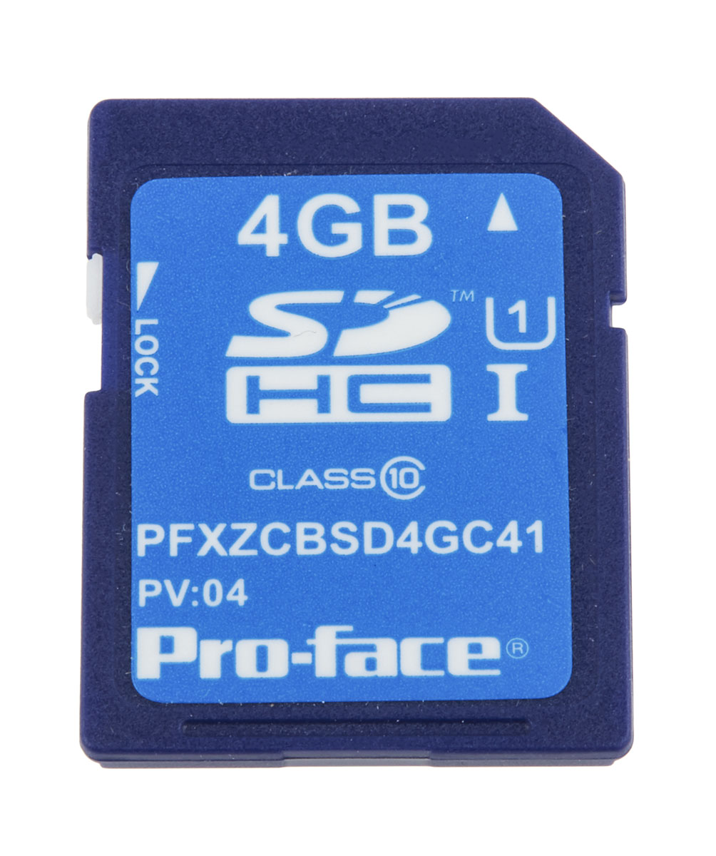 Pro-face Memory Card SD Card For Use With HMI SP5000