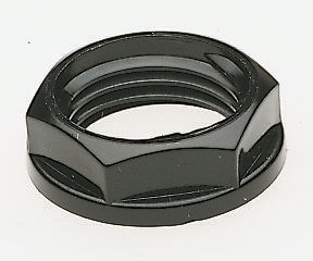 CMP Black Nylon Cable Gland Locknut, PG9 Thread