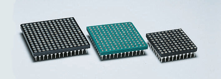 E-TEC 2.54 mm Pitch 121 Way PGA Through Hole Prototyping IC Socket