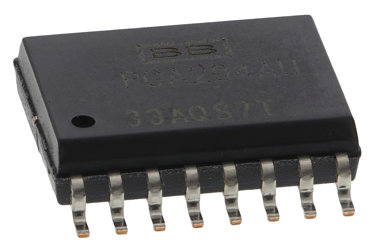 Texas Instruments Instrumentation Amplifier, 125 μV Offset 1 MHz, 16-Pin 7.5 mA SOIC