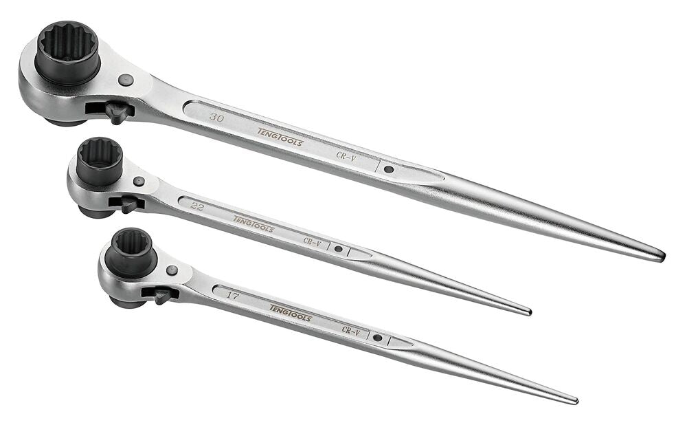 Teng Tools PGW2430 24 x 30 mm Wrench with Bar Handle Handle, 366mm Overall