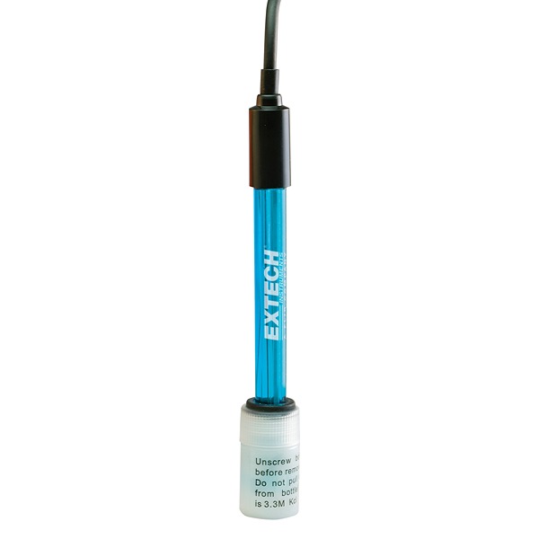 Extech PH305 Conductivity, pH pH Analysis Electrode, pH: -2.00 to 19.99pH, mV: -1999 to +1999mV, Temperature: 0 to 100°C