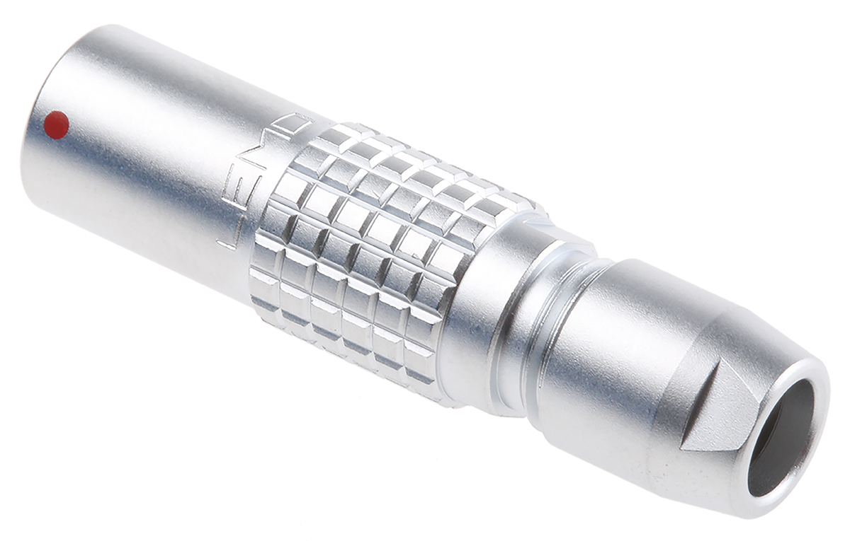 LEMO Circular Connector, 4 Contacts, Cable, Socket, Female, IP50, 0B Series