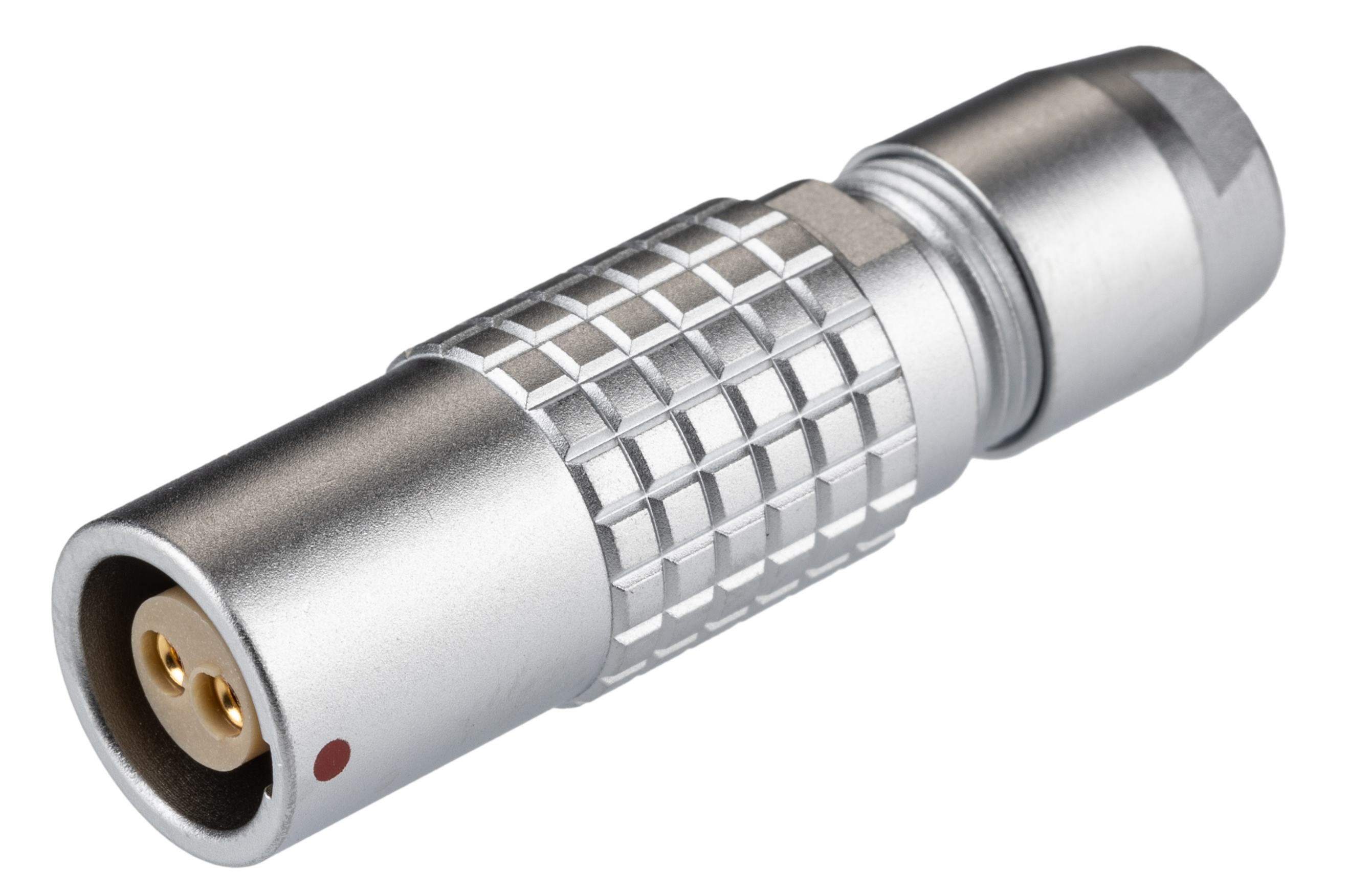 LEMO Circular Connector, 2 Contacts, Cable, Socket, Female, IP50, 1B Series