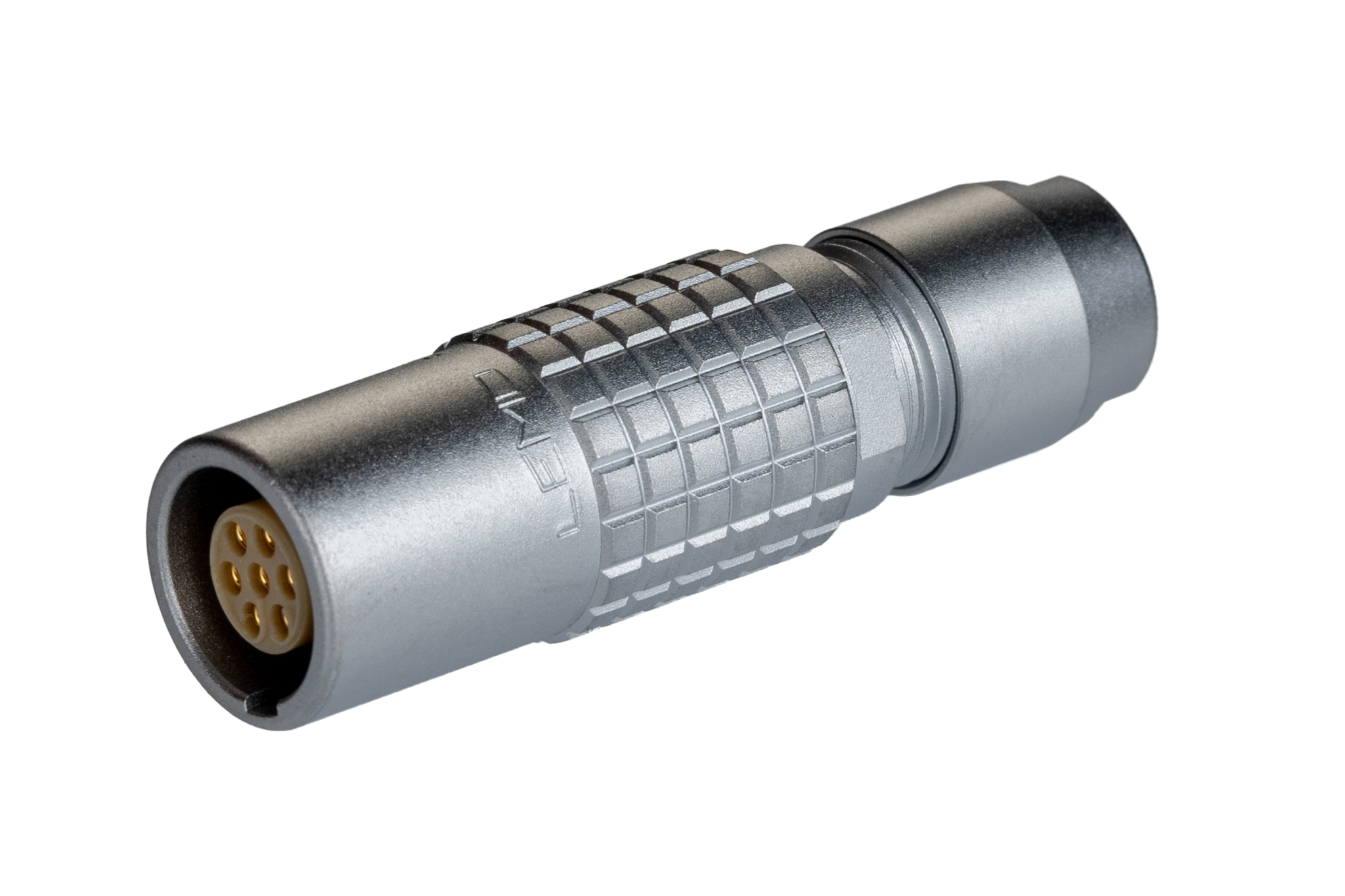 LEMO Circular Connector, 7 Contacts, Cable, Socket, Female, IP50, 1B Series