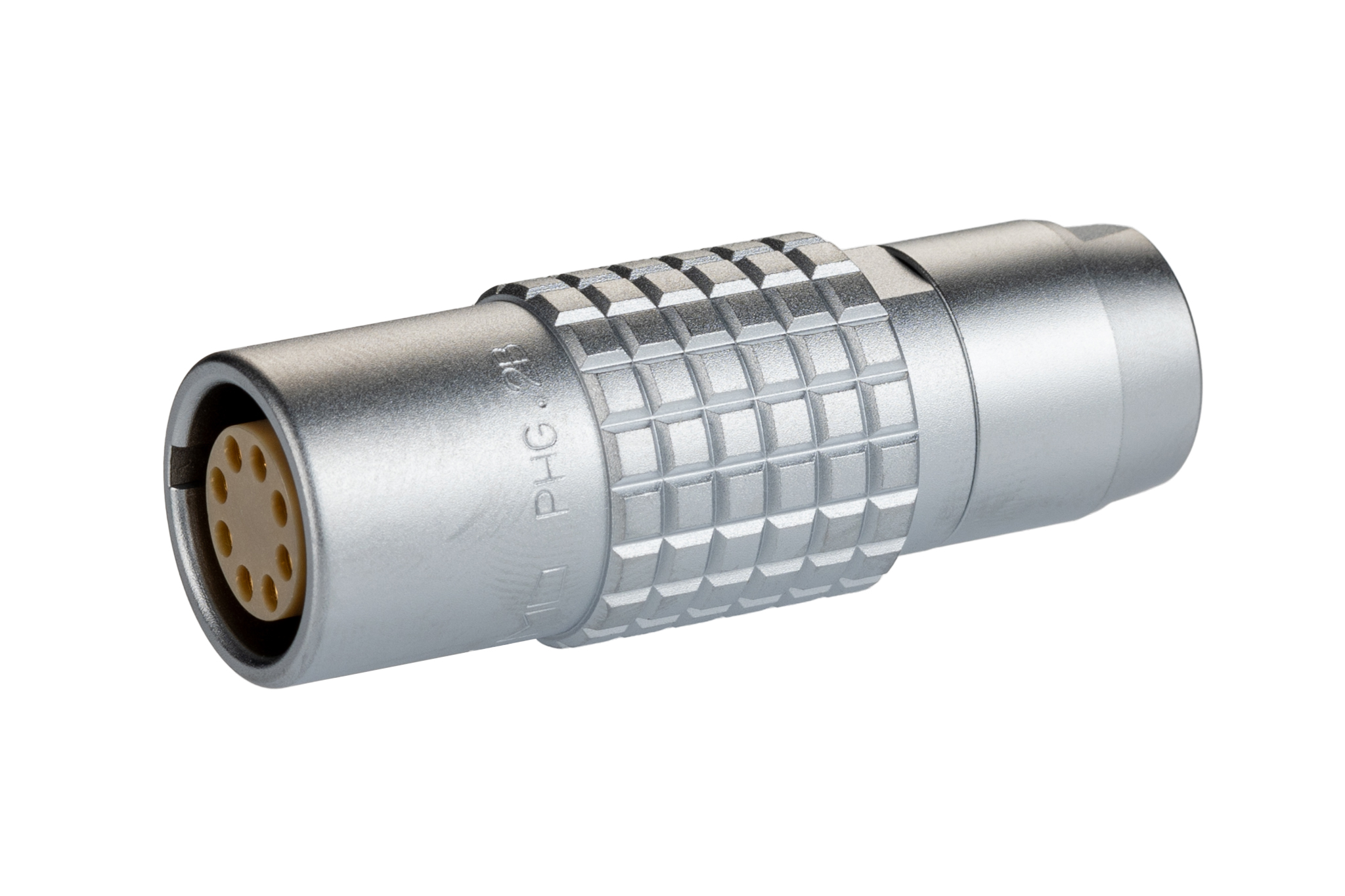 LEMO Circular Connector, 8 Contacts, Cable, Socket, Female, IP50, 2B Series