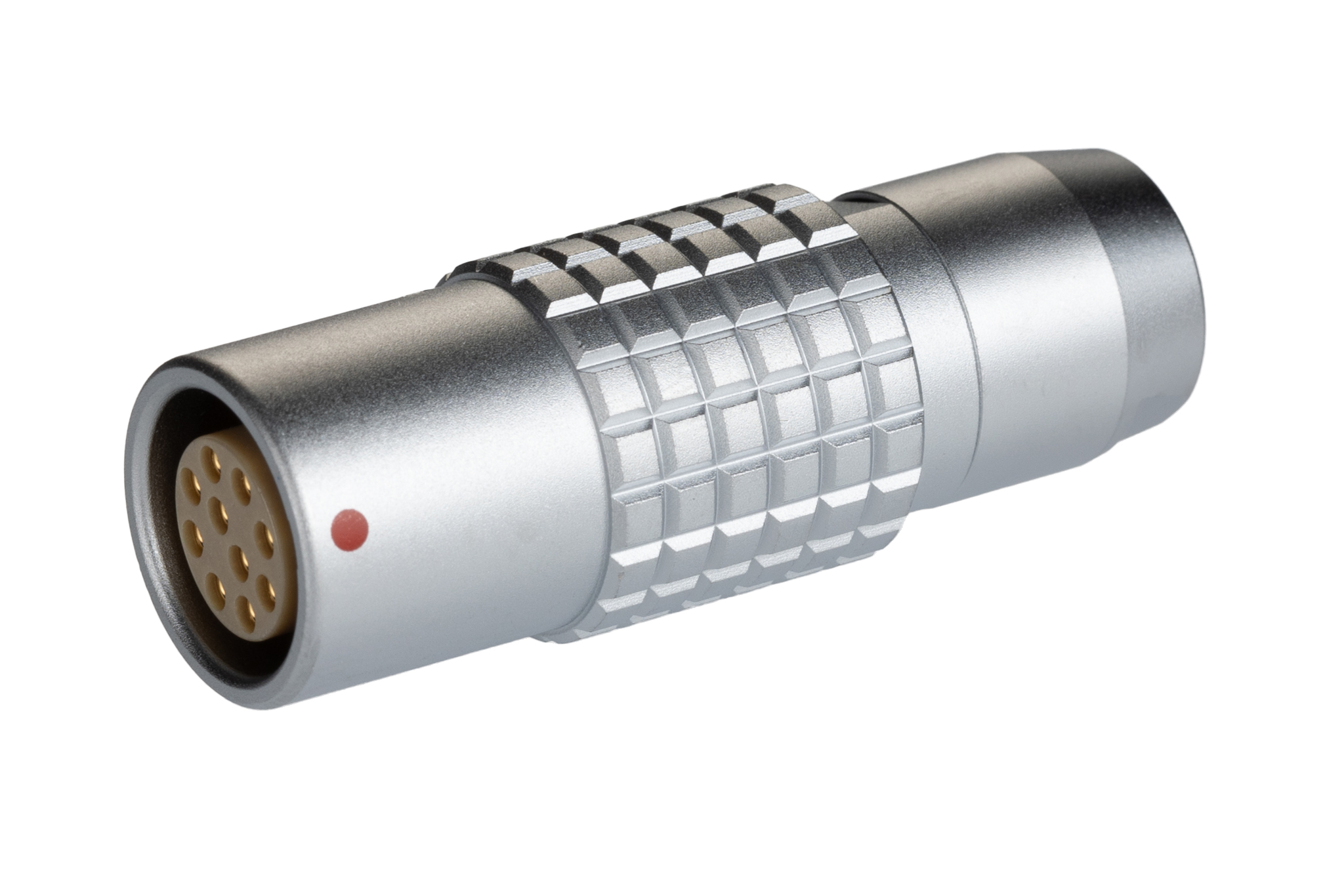 LEMO Circular Connector, 10 Contacts, Cable, Socket, Female, IP50, 2B Series