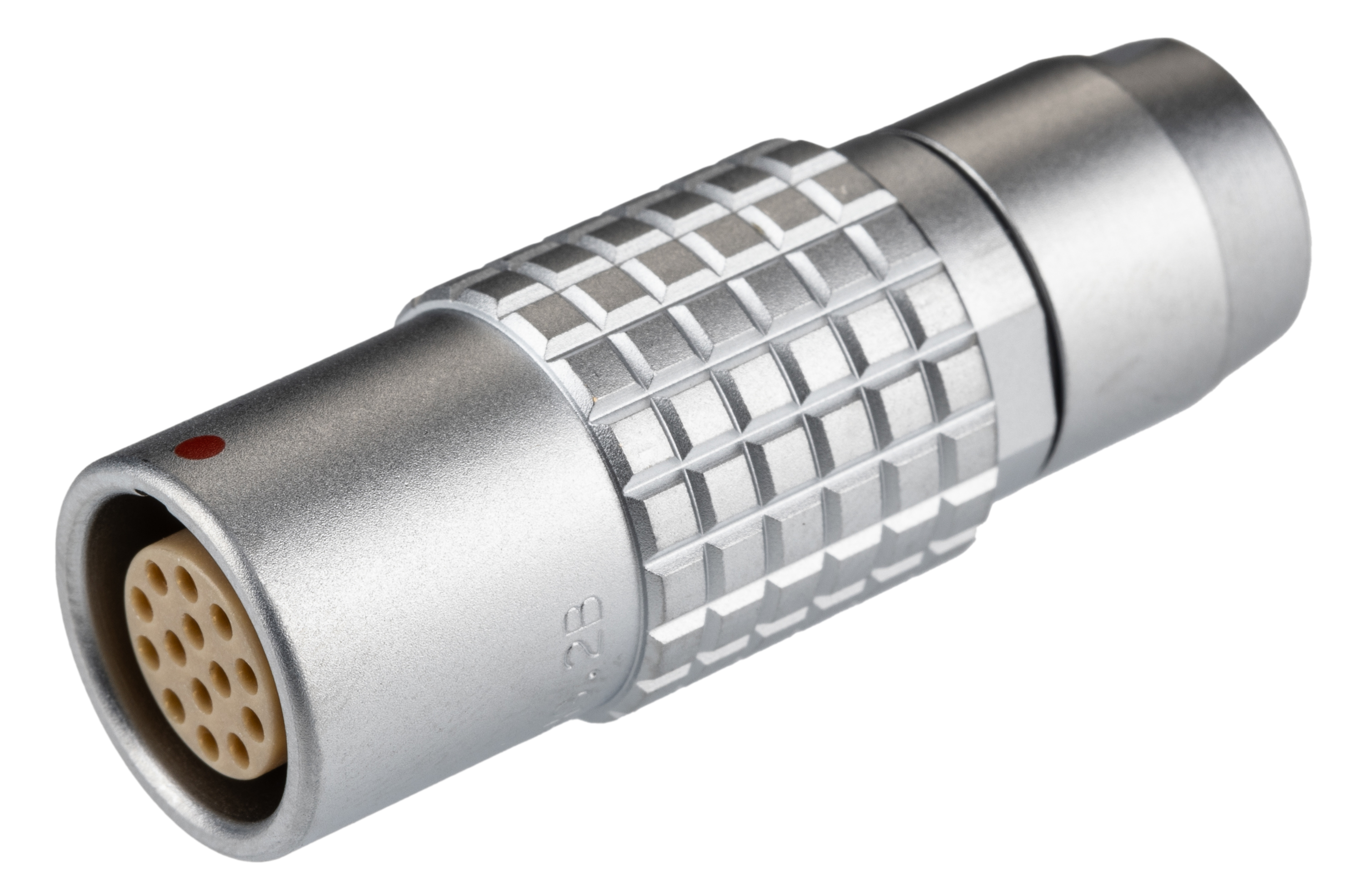 LEMO Circular Connector, 14 Contacts, Cable, Socket, Female, IP50, 2B Series