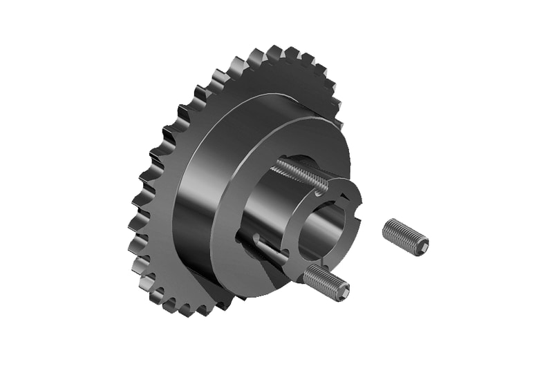 SKF 22 Tooth Simplex Taper Bush Sprocket, PHS 16B-1TBH22 16 B-1