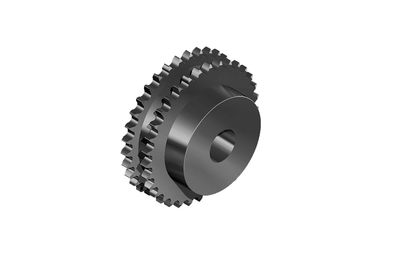 SKF 25 Tooth Rough Stock Bore Sprocket, PHS 16B-2BH25 16 B-2