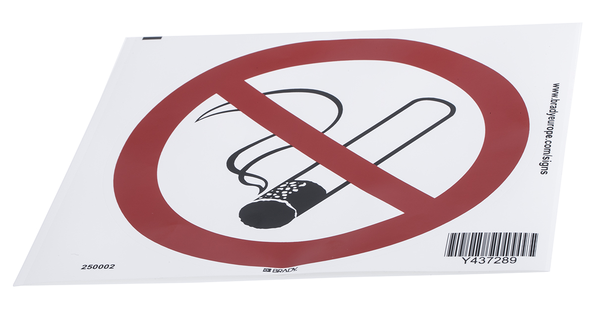 Brady Polyethylene Terephthalate Danger Keep Out Prohibition Sign