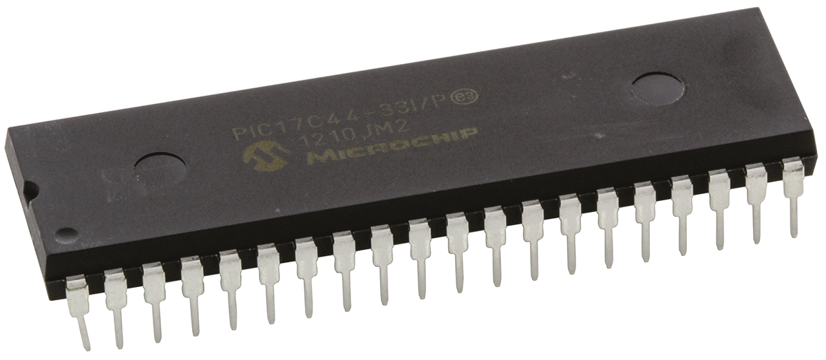 Microchip PIC17C44-33I/P, 8 bit PIC, PIC17C4X Microcontroller, 33 MHz EPROM, 40-Pin PDIP