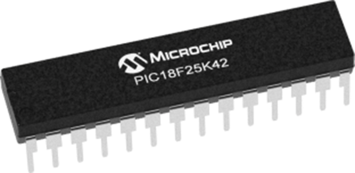 Microchip PIC18F25K42-I/SP, 8 bit 8 Bit CPU, PIC18F25K42 Microcontroller, 64 MHz, 32kB FLASH, 28-Pin SPDIP