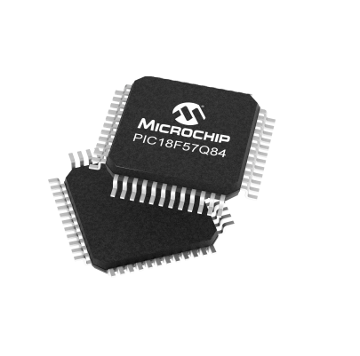 Microchip PIC18F57Q84T-E/PT 8 Bit CPU, PIC18-Q84 Microcontroller, 64 MHz, 128kB EEPROM, 48-Pin TQFP
