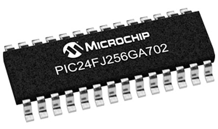 Microchip, 16 bit PIC, PIC24FJ Microcontroller, 32 MHz, 256kB FLASH, 28-Pin SOIC