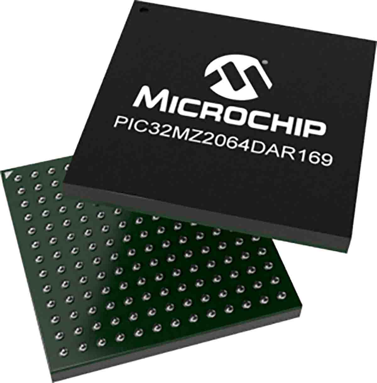 Microchip, 32 bit MIPS32 MicroAptiv, PIC32MZ Graphics (DA) Family Microcontroller, 200 MHz, 2MB FLASH, 169-Pin LFBG