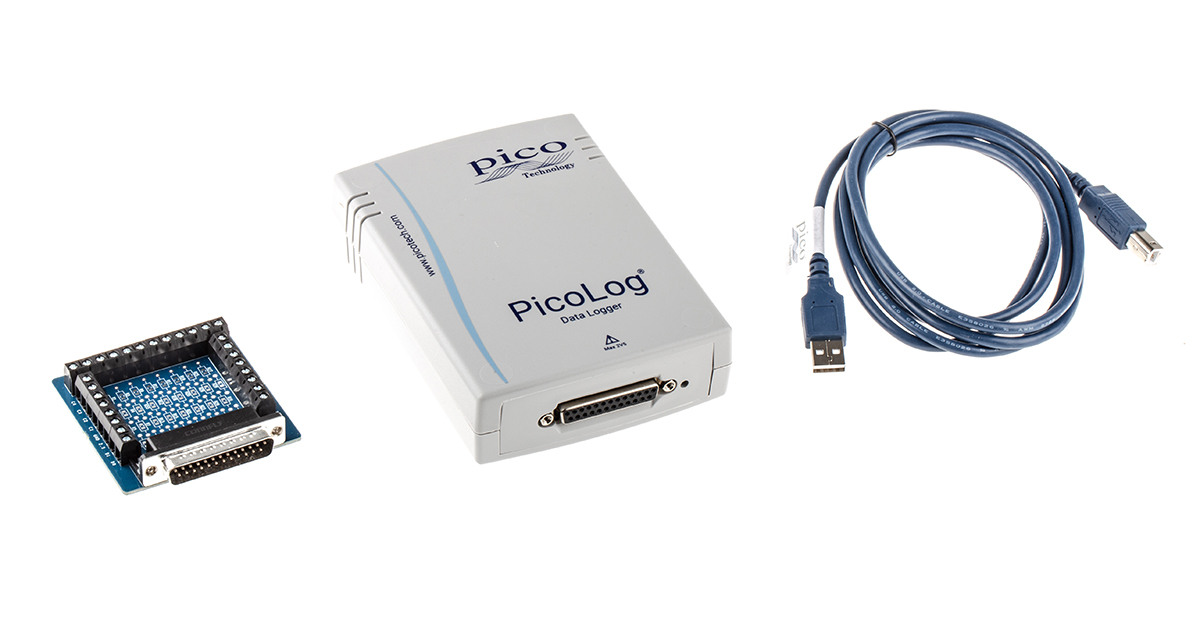 Pico Technology PicoLog 1216 Voltage Data Logger, USB 2.0, 16 Channel