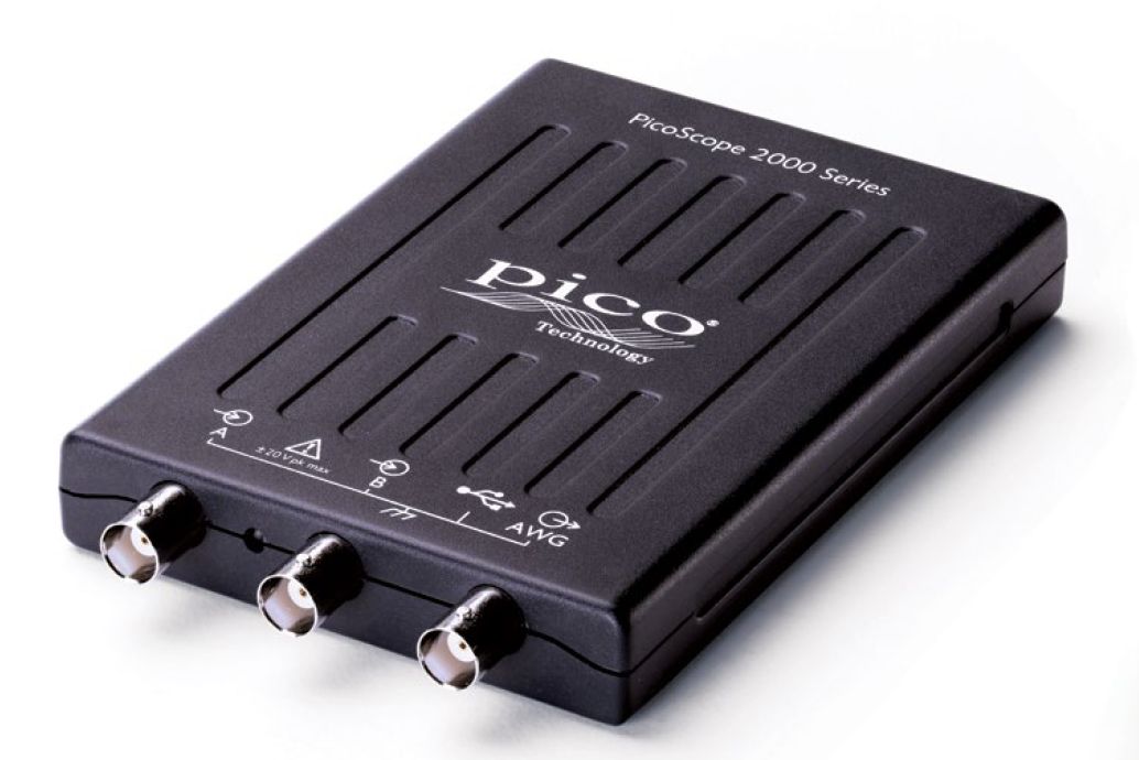 Pico Technology PicoScope 2000 Series, 10 MHz PC Based Oscilloscope 2-Channel