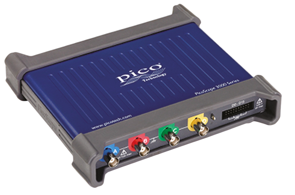 Pico Technology PicoScope 3000 Series, 200 MHz PC Based Oscilloscope 16-Channel