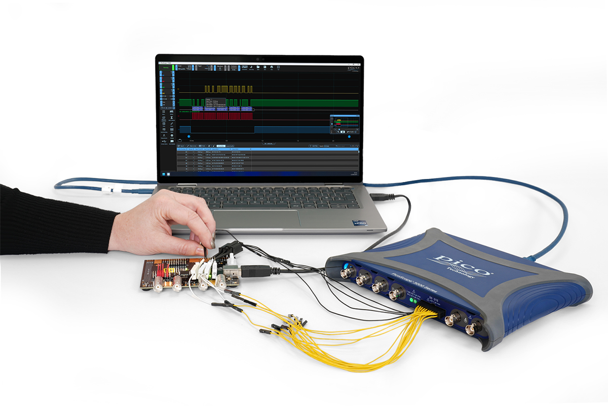 picoscope-3417e-mso Pico Technology 3000E Series, 350 MHz Mixed Signal Oscilloscope 16-Channel