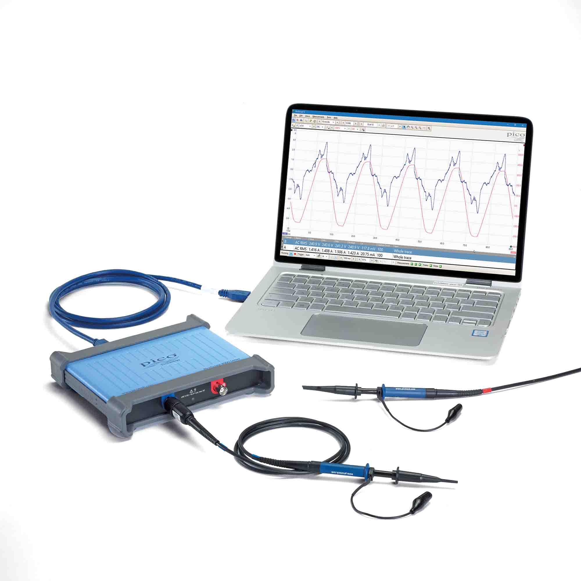 picoscope-4224a Pico Technology PicoScope 4000A Series, 20 MHz PC Based PC Oscilloscope 2-Channel - RSCAL