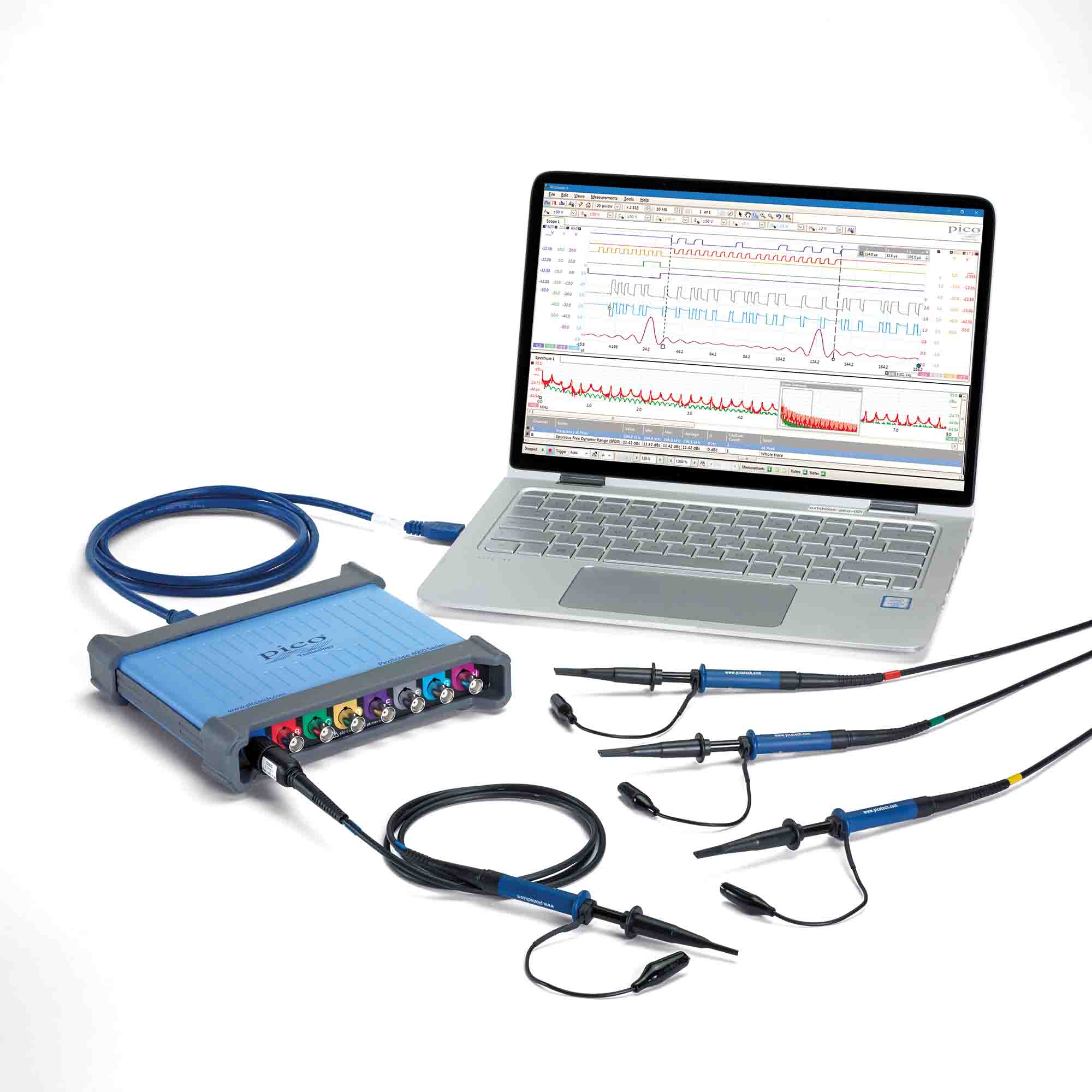 picoscope-4824a Pico Technology PicoScope 4000A Series, 20 MHz PC Based PC Oscilloscope 8-Channel - RSCAL