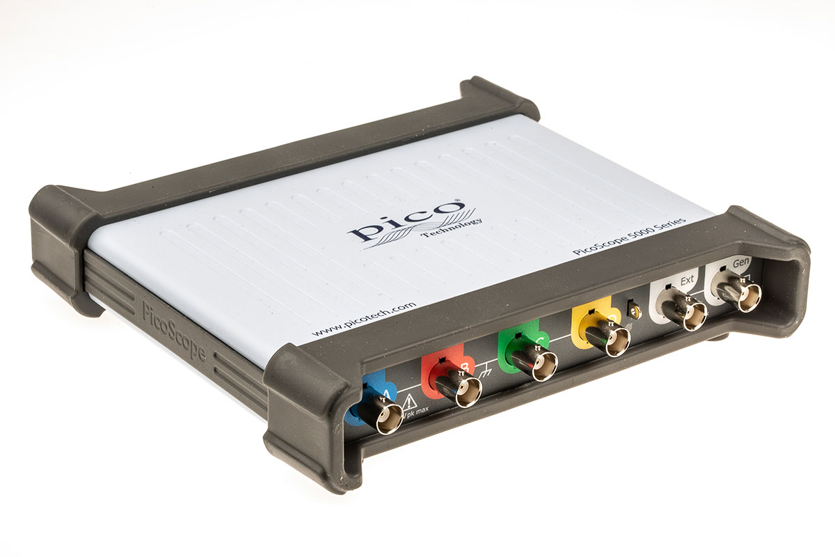 picoscope-5443d Pico Technology 5000D Series, 100 MHz PC Based Oscilloscope 4-Channel - UKAS