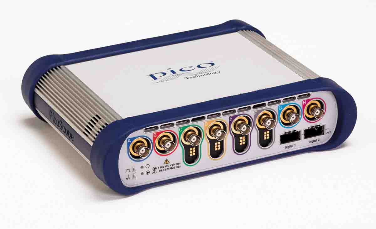 Pico Technology PicoScope 6000E Series, 20 MHz Handheld Oscilloscope 8-Channel - RSCAL