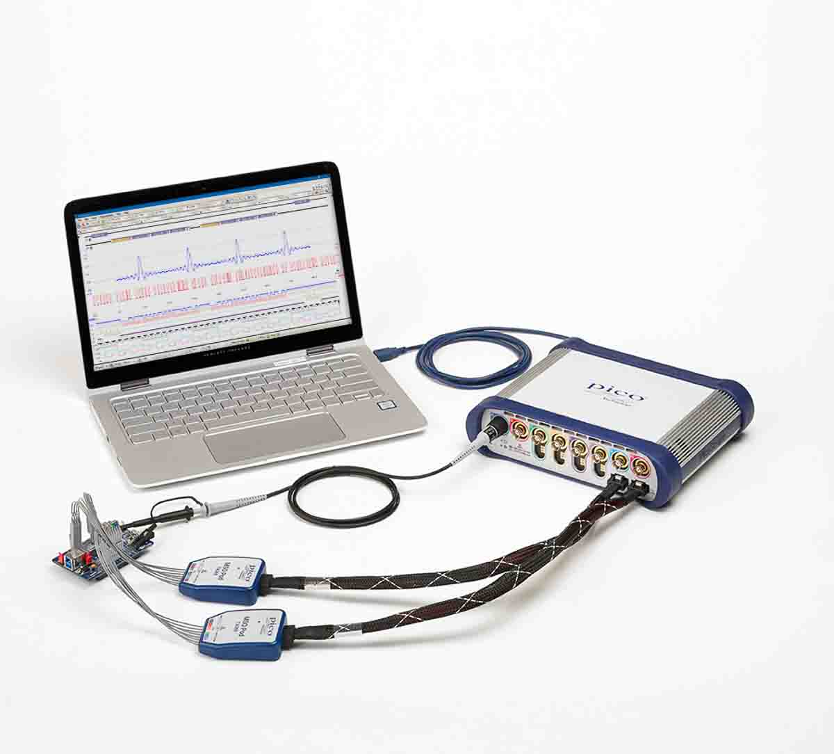 picoscope-6804e Pico Technology PicoScope 6000E Series, 20 MHz Handheld Oscilloscope 8-Channel - UKAS