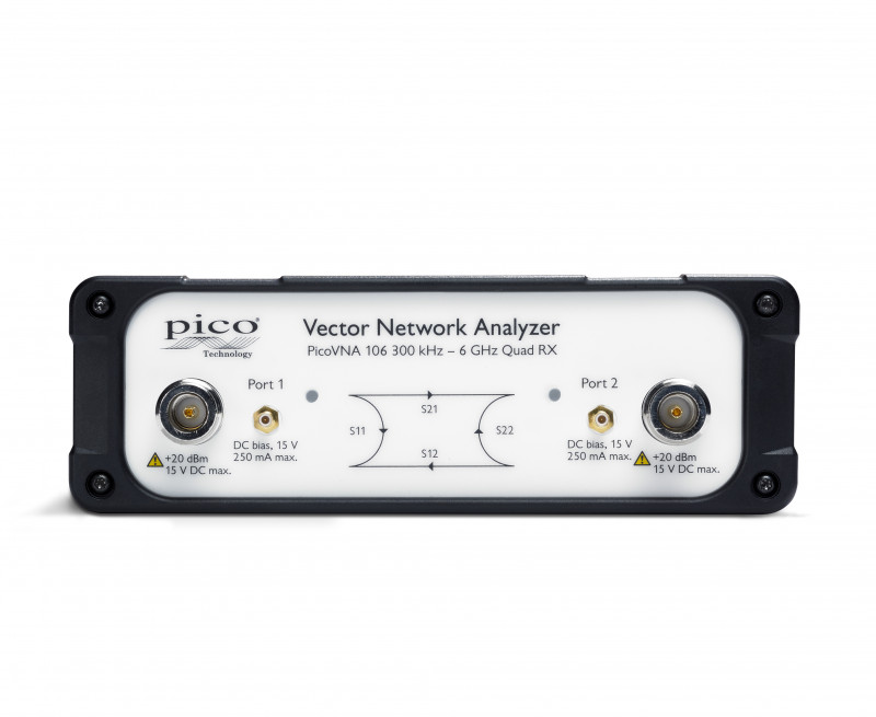 Pico Technology PicoVNA 106 300 to 6000000 KHz Vector Network Analyzer