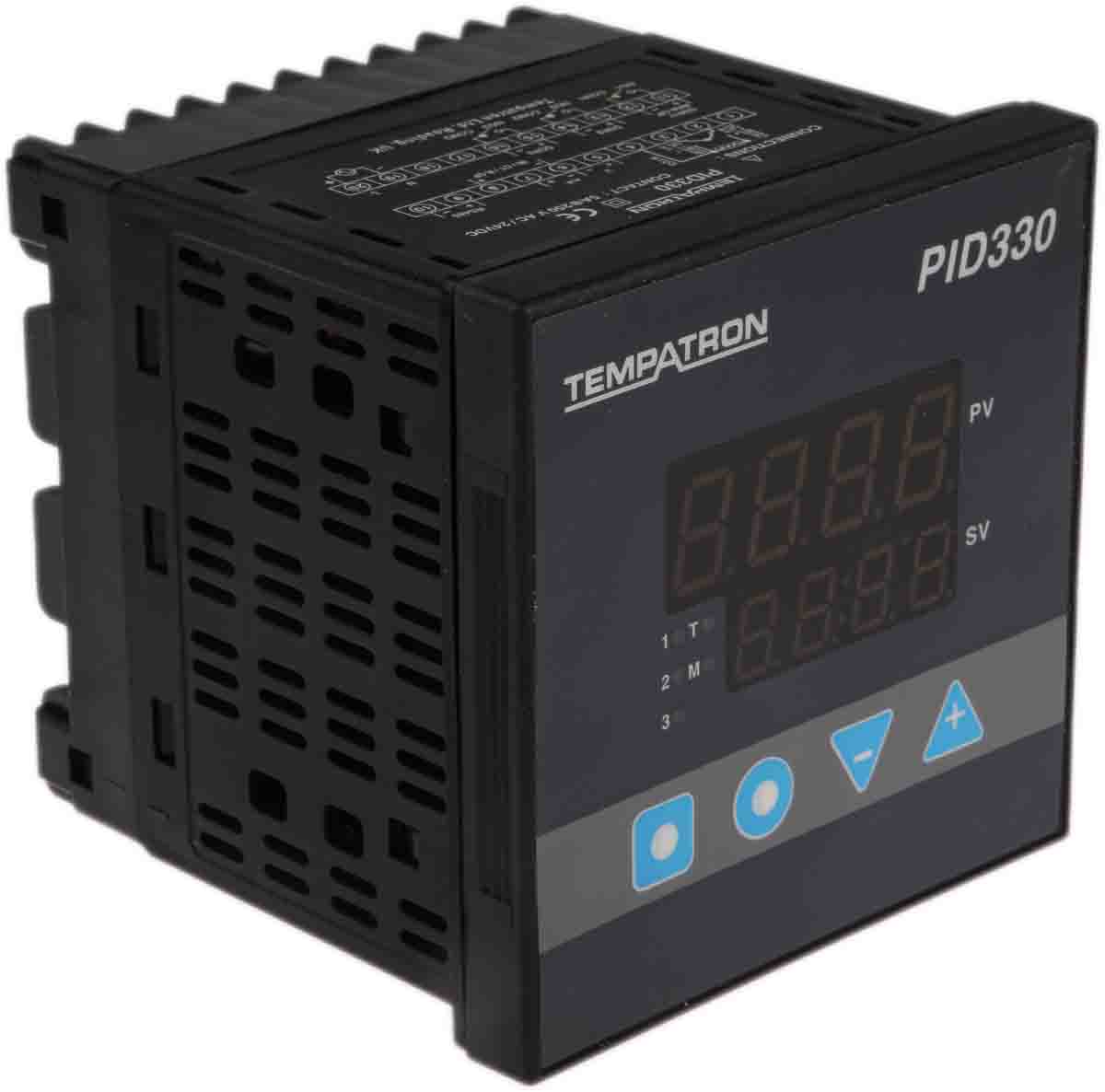 pid330mh-0000 Tempatron PID330 Panel PID Temperature Controller, 2 Output Relay 270V ac On-Off