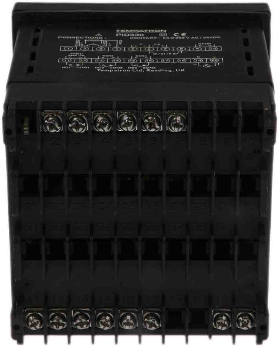 pid330mh-0000 Tempatron PID330 Panel PID Temperature Controller, 2 Output Relay 270V ac On-Off