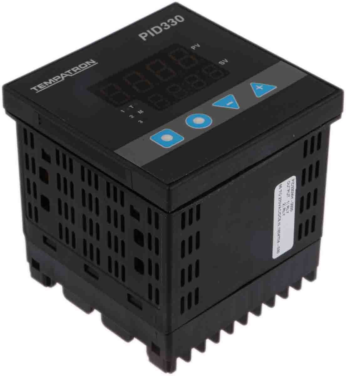 pid330mh-0000 Tempatron PID330 Panel PID Temperature Controller, 2 Output Relay 270V ac On-Off